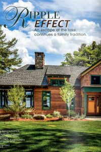 Publication for a Rustic New Home on Jockey Cove in Wolfeboro, NH